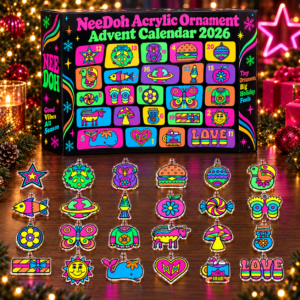 Schylling NeeDoh Christmas Advent Calendar 2026 Xmas Countdown Best Gifts For Girlfriend