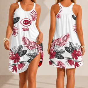Limited Edition – Customized MLB Cincinnati Reds Camisole Dress