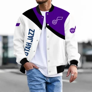 Limited Edition – Customized NBA Utah Jazz Baseball Jacket, Satin Varsity Jacket