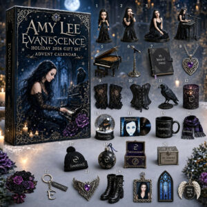 Amy Lee Evanescence Holiday 2026 Advent Calendar Halloween Gifts For Fans