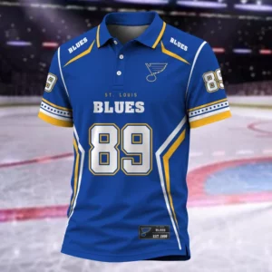 Limited Edition – Customized NHL St. Louis Blues Polo Shirt