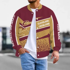 Limited Edition – Customized NBA Cleveland Cavaliers Baseball Jacket, Satin Varsity Jacket