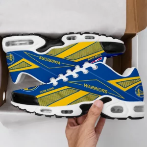 Limited Edition – Customized NBA Golden State Warriors Air Max Plus Sneakers