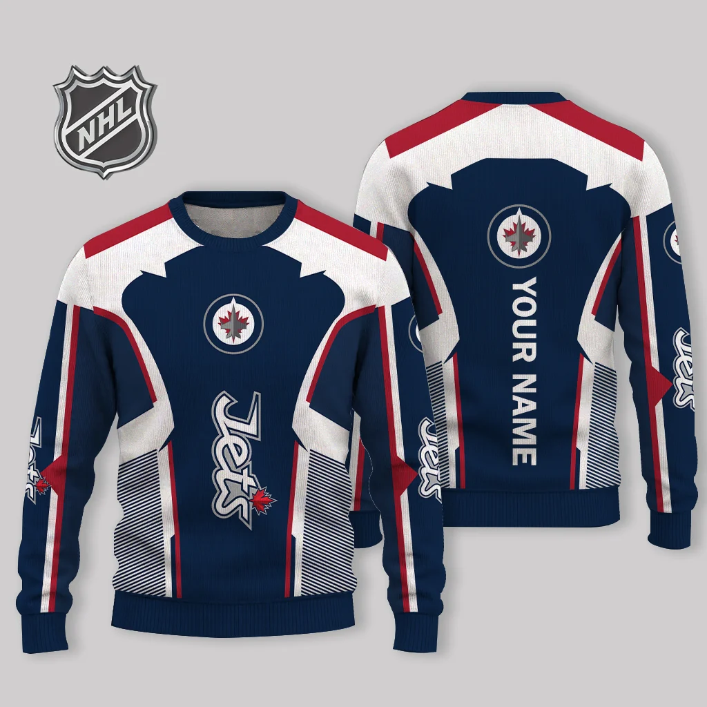 Limited Edition – Customized NHL Winnipeg Jets Ugly Sweater