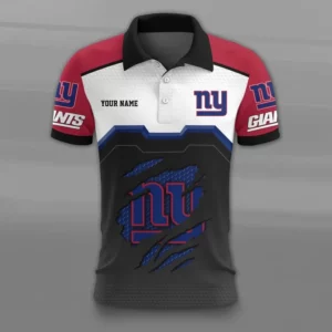 Limited Edition – Customized NFL New York Giants Polo Shirt