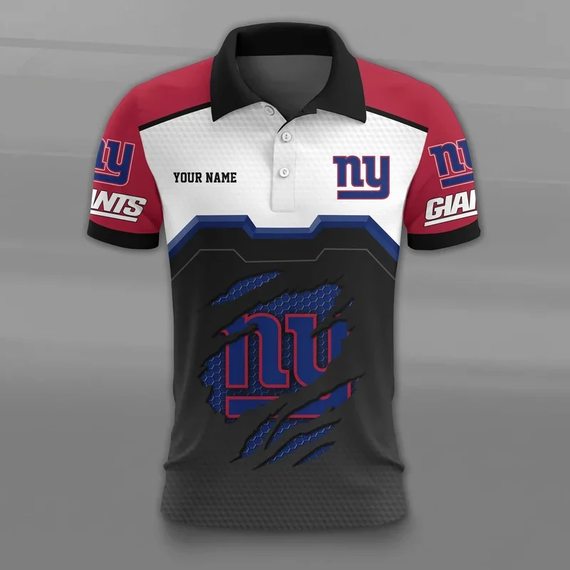 Limited Edition – Customized NFL New York Giants Polo Shirt