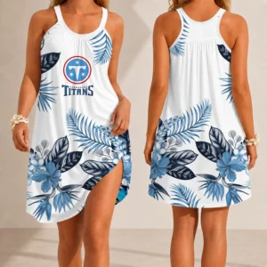 Limited Edition – Customized NFL Tennessee Titans Camisole Dress