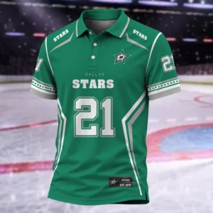 Limited Edition – Customized NHL Dallas Stars Polo Shirt