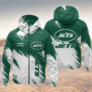 Limited Edition – Customized NFL New York Jets Windbreaker Jacket