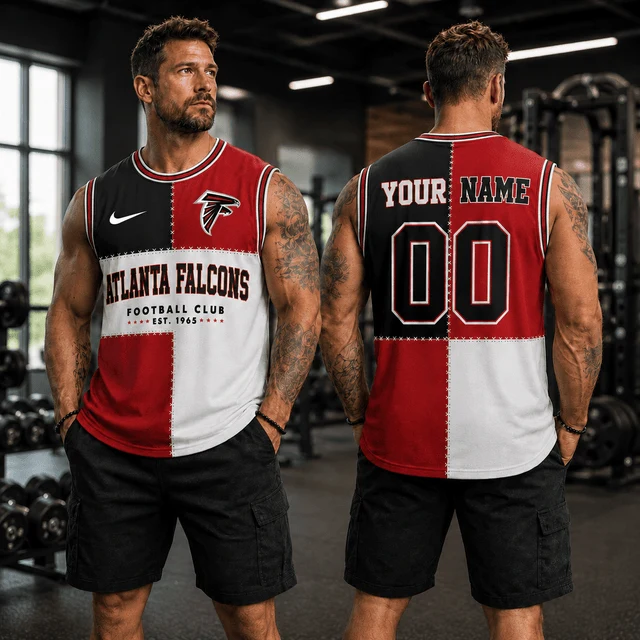 Limited Edition – Customized NFL Atlanta Falcons Men’s Gym Shirt