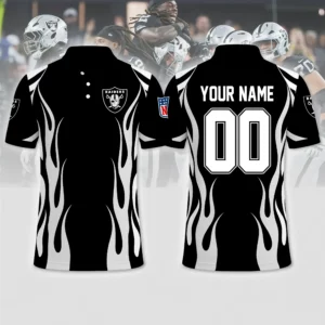 Limited Edition – Customized NFL Las Vegas Raiders Polo Shirt