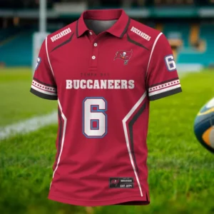 Limited Edition – Customized NFL Tampa Bay Buccaneers Polo Shirt