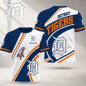 Limited Edition – Customized MLB Detroit Tigers T-Shirt
