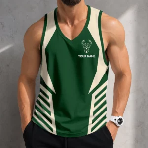 Limited Edition – Customized NBA Milwaukee Bucks Unisex Tank Top