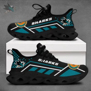 Limited Edition – Customized NHL San Jose Sharks Max Soul Sneakers