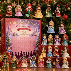 Disney Cartoon Princess Christmas 2026 Advent Calendar Best Gifts For Daughter