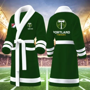Limited Edition – Customized MLS Portland Timbers Fleece Bathrobe