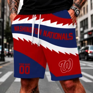 Limited Edition – Customized MLB Washington Nationals Short Pants