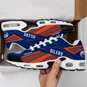 Limited Edition – Customized NHL Edmonton Oilers Air Max Plus Sneakers