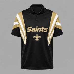 Limited Edition – Customized NFL New Orleans Saints Polo Shirt