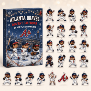 Atlanta Braves Christmas Advent Calendar Xmas Decor Basketball Lovers Gifts