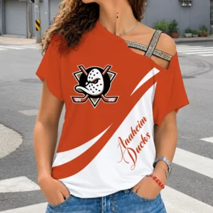 Limited Edition – Customized NHL Anaheim Ducks Shoulder Shirt
