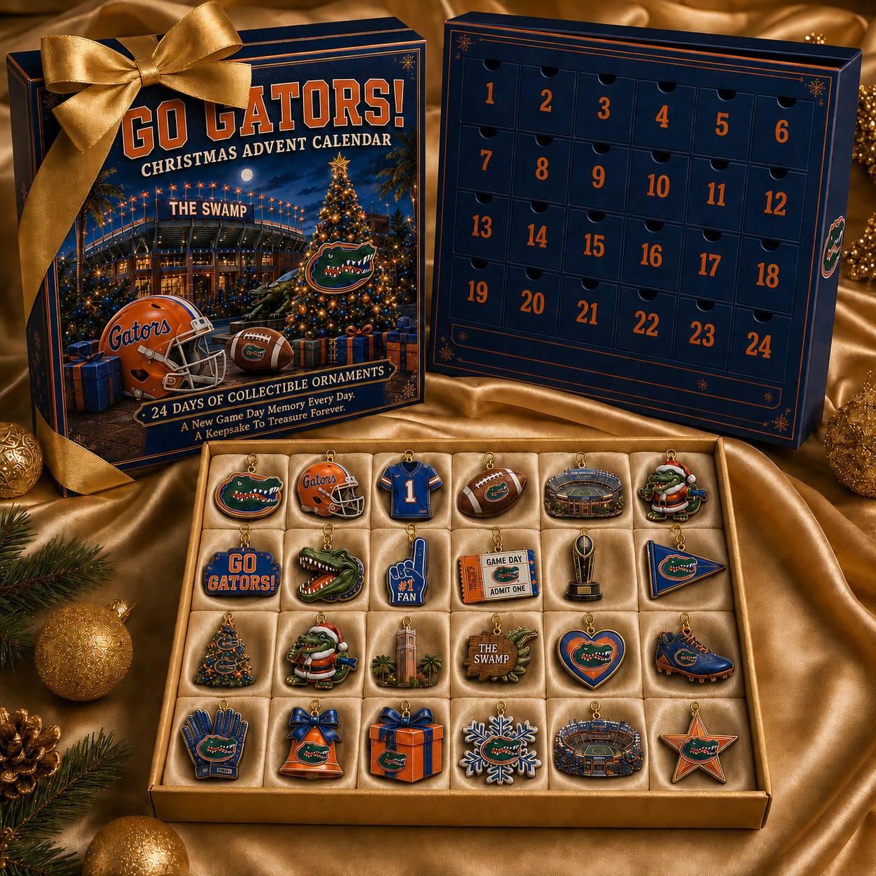 Florida Gators Merch Go Gators Christmas Advent Calendar Florida Gators Christmas Gift