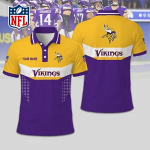 Limited Edition – Customized NFL Minnesota Vikings Polo Shirt