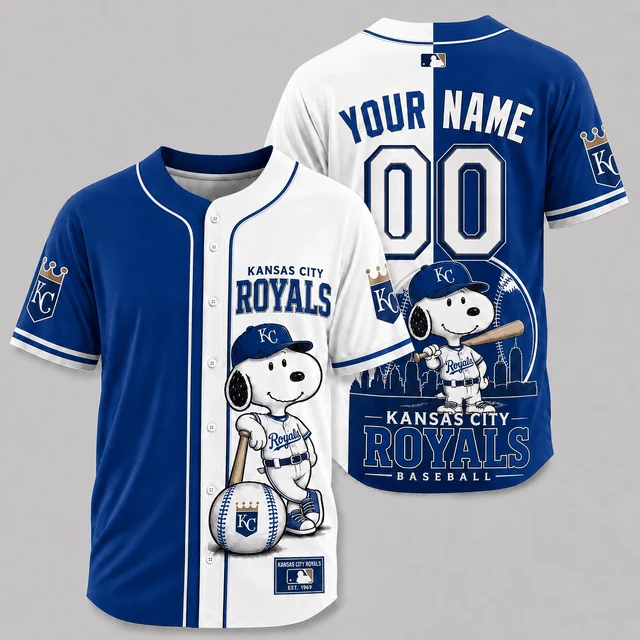 Limited Edition – Customized MLB Kansas City Royals Baseball Jersey - Image 2