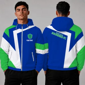 Limited Edition – Customized MLS Seattle Sounders Fc Windbreaker Jacket