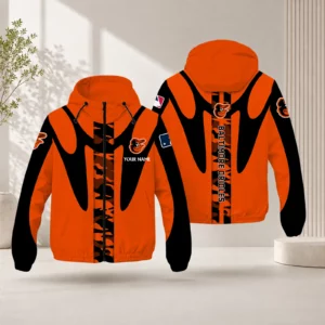 Limited Edition – Customized MLB Baltimore Orioles Windbreaker Jacket