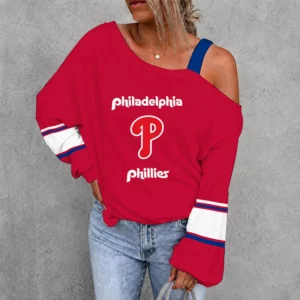 Limited Edition – Customized MLB Philadelphia Phillies Drop Shoulder Sweatshirt