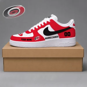 Limited Edition – Customized NHL Carolina Hurricanes Af1 Shoes