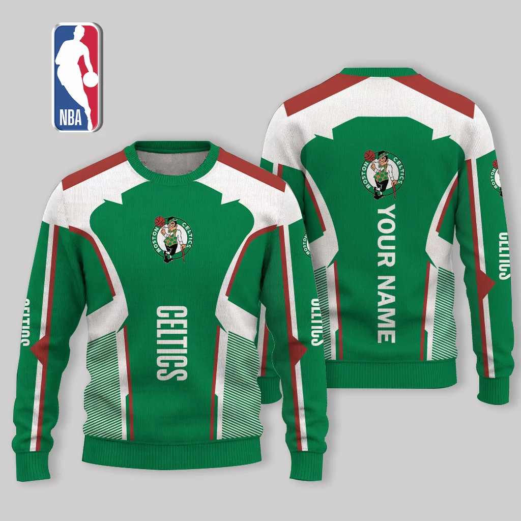 Limited Edition – Customized NBA Boston Celtics Ugly Sweater