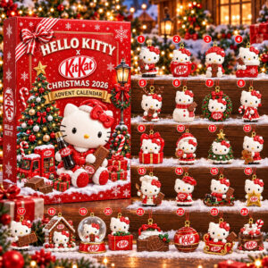 Hello Kitty x KitKat Christmas 2026 Advent Calendar Kitty KitKat Best Collab Gifts