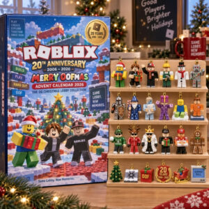 Roblox 20th Anniversary XMAS 2026 Advent Calendar Roblox Christmas Ornaments Gifts