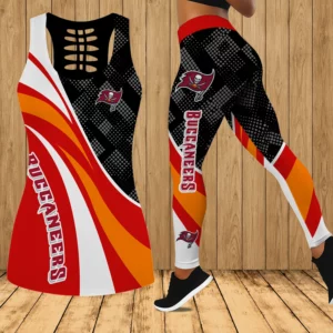 Limited Edition – Customized NFL Tampa Bay Buccaneers Hollow Tank Top & Leggings Set