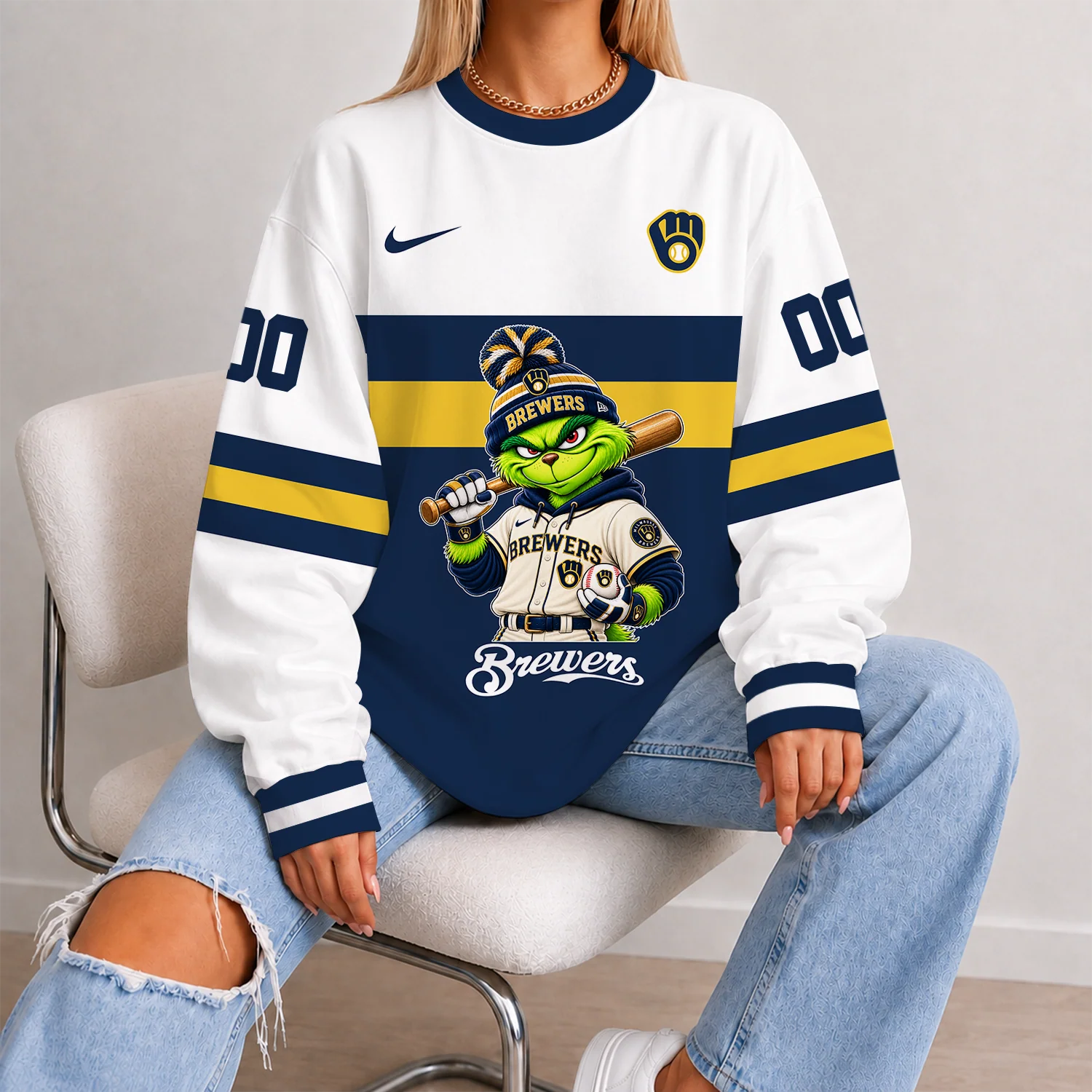 Limited Edition – Customized MLB Milwaukee Brewers Unisex Sweatshirt