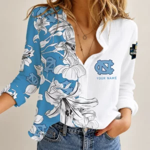 Limited Edition – Customized NCAA North Carolina Tar Heels Women Casual Shirt