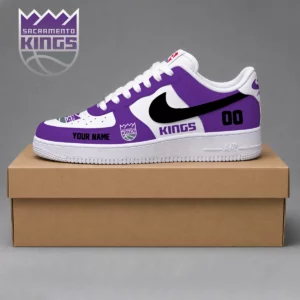 Limited Edition – Customized NBA Sacramento Kings Af1 Sneakers