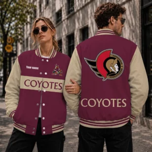 Limited Edition – Customized NHL Arizona Coyotes Satin Varsity Jacket & Baseball Jacket