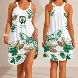 Limited Edition – Customized NBA Boston Celtics Camisole Dress