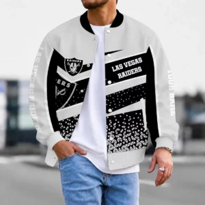Limited Edition – Customized NFL Las Vegas Raiders Satin Varsity & Baseball Jacket