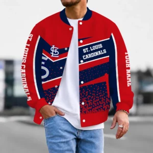 Limited Edition – Customized MLB St. Louis Cardinals Satin Varsity & Baseball Jacket