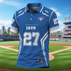 Limited Edition – Customized MLB Toronto Blue Jays Polo Shirt