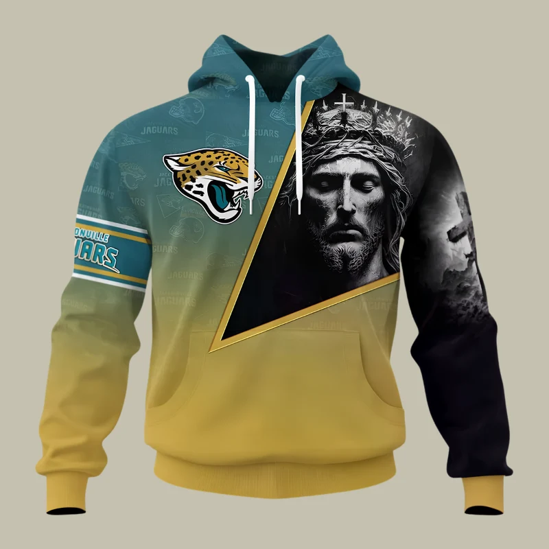 Limited Edition – Customized NFL Jacksonville Jaguars God’s Blessing T-Shirt, Hoodie & Zip Hoodie - Image 2