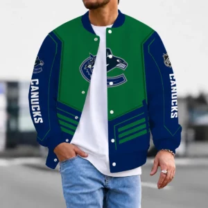 Limited Edition – Customized NHL Vancouver Canucks Satin Varsity Jacket & Baseball Jacket