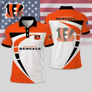 Limited Edition – Customized NFL Cincinnati Bengals Polo Shirt