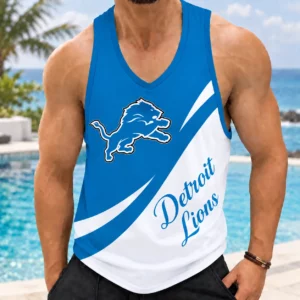 Limited Edition – Customized NFL Detroit Lions Men’s Tank Top