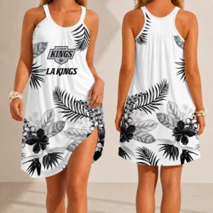Limited Edition – Customized NHL Los Angeles Kings Camisole Dress